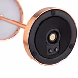 Lámpara de mesa LED - recargable - inalámbrica - MERLE MINI - regulable en 3 niveles - 3 temperaturas de color - IP54 - autonomía 10–53h - Ø 90mm - Cobre