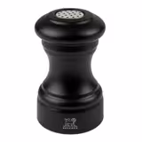 (6 Stück) PEUGEOT | BISTRO - Salzstreuer - Holz - Schwarz Matt - Höhe: 90mm