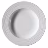 (24 szt.) SEA WAVE - Talerz głęboki - Porcelana - Ø 230mm - Biały