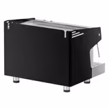 Machine expresso professionnelle à porte-filtre - 2 groupes - électronique - incl. système de pré-infusion & 2 tuyaux de vapeur