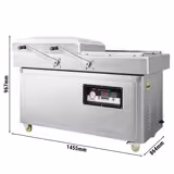 Commercial Double-Chamber Vacuum Sealer – 60 m³/hour - Dual 590 mm seal bars - Gas flush