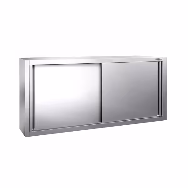کابینت دیواری پریمیوم استیل - 1600*400 میلیمتر - درب کشویی - 650 میلیمتر ارتفاع