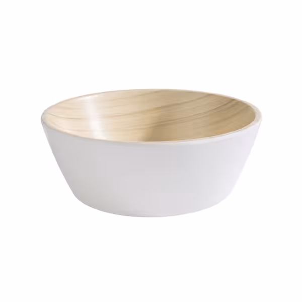 (6 pieces) Bowl - FRIDA - Melamine - 0,44 Liter - Ø 150mm - White