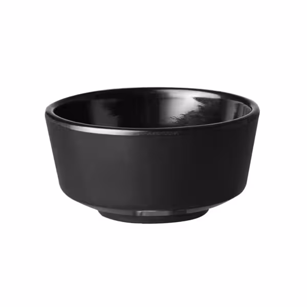 (6 τεμάχια) Μπολ - FLOAT - Μελαμίνη - 0,7 λίτρα - Ø 150mm - Μαύρο