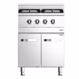 Gasfornuis - GIUSEPPE - 600 - 600x600x900mm - 13,1 kW - 4 pits - hoog vermogen