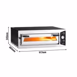 Cuptor pentru pizza - 4 х 30 сm 