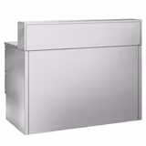 Saladette ECO - 1370mm - 3 Glastüren - mit Edelstahlaufsatz für 8x GN 1/6