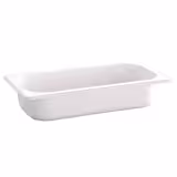 (6 stuks) Melamine GN-bak GN 1/3 - ECO - wit - 2,7 liter - Diepte: 100mm
