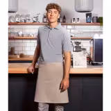 (6 pieces) KARLOWSKY | Basic Bistro Waist Apron – 700 x 550 mm - Sand