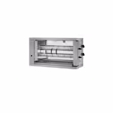 Gas Hähnchengrill - 11 kW - mit 2 Spießen für bis zu 12 Hähnchen