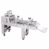 Bakkerij langvormmachine met transportband - voor baguette & sandwichbrood - 2 cilinders - 2500 st./u