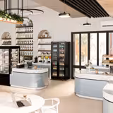 Commercial Beverage Display Fridge PREMIUM - Frameless - 898 L - Lockable - 2 Glass Door