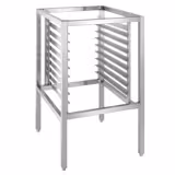 Bakery Oven Stand – for BB446N/646N/1046 (+TP), HEB611-46/1011-46 - With sheet holder, rounded corners, adjustable feet