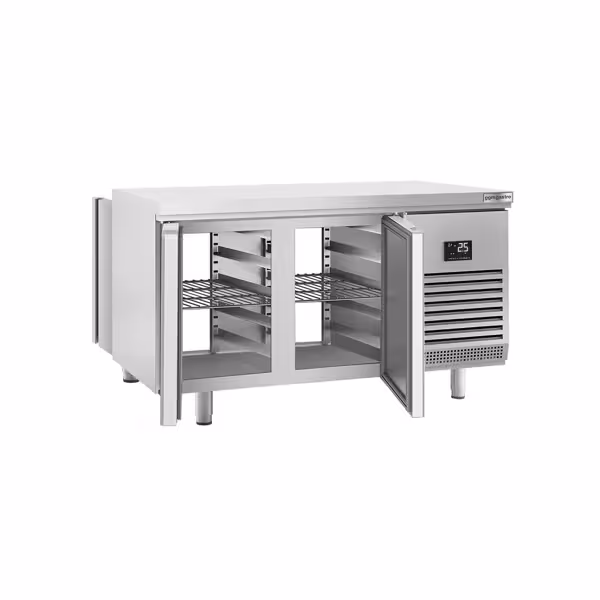 Bakkerij koelwerkbank PREMIUM PLUS - 1618x800mm - 400 liter - met 4 deuren
