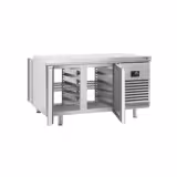 Mesa de refrigeración para panadería PREMIUM PLUS - 1618x800mm - apta 600x400mm - refrigeración ventilada - 400l - 4 puertas
