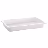 (6 stuks) Melamine GN bak GN 1/2 - ECO - Wit - 4,7 liter - Hoogte: 100mm