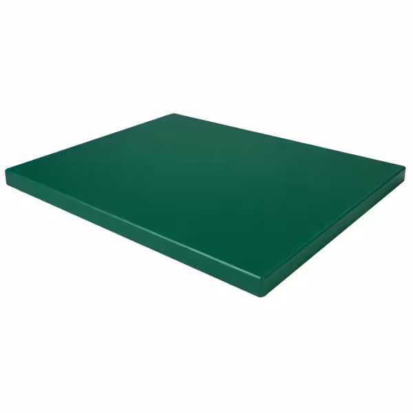 Chopping Board - 600x400mm - Thickness: 20mm - HACCP-Compliant - HDPE - Green