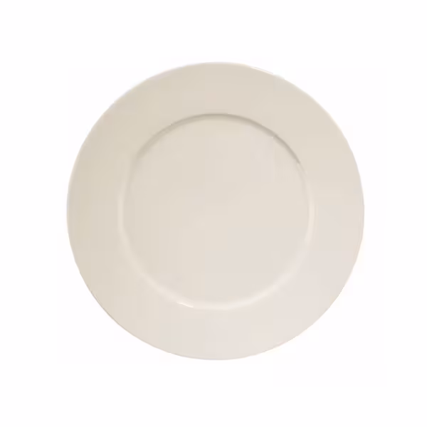 (12 pièces) PERA Creme - Assiette - Plate - Ø 210 mm - Crème