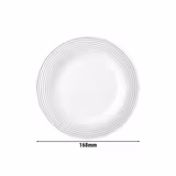 (6 pièces) SELTMANN WEIDEN | Assiette - plate - Ø 170 mm - Gris perle         