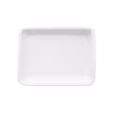 (12 piezas) THERMO FUTURE BOX | Plato de menú - Rectangular - sin separadores - Blanco