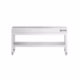 Nerezový pracovní stůl - 1000x700 mm - se spodní policí