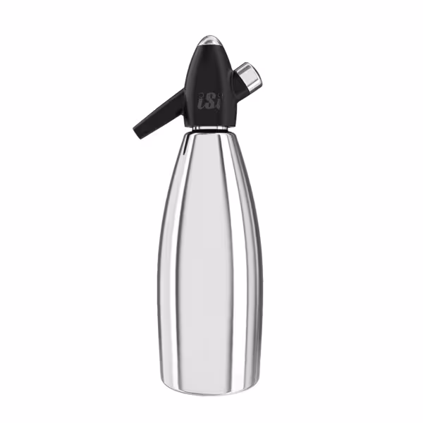 iSi | Soda Siphon – 1 Litre – Stainless Steel