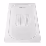 (6 pcs) Polycarbonate GN Lid GN 1/3 - clear - 325x176x7mm - Height: 7mm