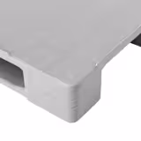 (3 pezzi) - EPAL Europallet in plastica - Portata: 4000 kg - Grigio