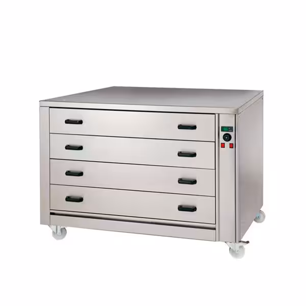 Wärmeschrank mit 4 Schubladen - 1415x1045x1020 mm