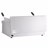 شواية غاز بحجارة الحمم البركانية - 14 kW - سطح شواء قابل للإمالة - يوضع على الطاولة - عمق 700 - ستانلس ستيل - تجارية