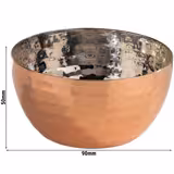 (6 peças) Taça - MUMBAI - aço inoxidável - 0,2 litros - Ø 90mm - cobre