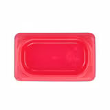 (6 pezzi) CAMBRO | SafeTrak - Coperchio in polipropilene GN 1/9 - Rosso