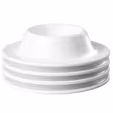 (6 pcs) Egg Cup EGGY - Melamine - Ø 85mm - White