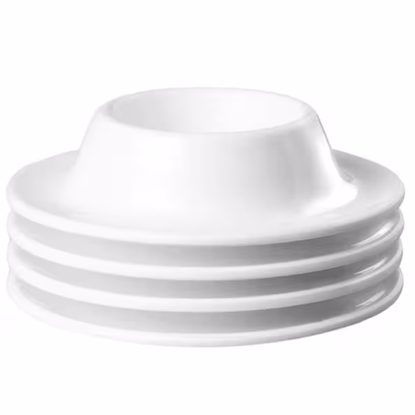 (6 pcs) Egg Cup EGGY - Melamine - Ø 85mm - White