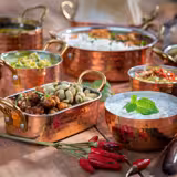 (6 buc) Bol | MUMBAI - Oțel inoxidabil - 150 ml - pătrat - 85x85x45 mm - stivuibil