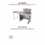 Halbautomatische Donutfritteuse / Fettbackgerät - 7,4 kW - Kapazität: 360 Stück/h