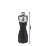 (6 pieces) PEUGEOT | FIDJI - Pepper Mill - Matte Black - Height: 150mm
