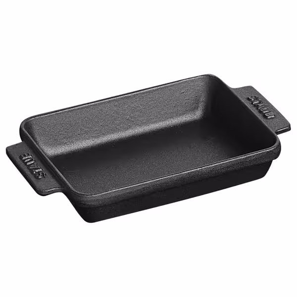 STAUB | SPECIALITIES - Mini ovenschaal - 180x110mm - Gietijzer - Zwart
