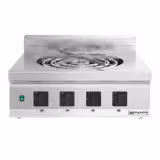 Gasherd Kadayif - 10 kW - 1 Brenner - inkl. Unterbau mit 2 Türen