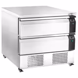 Mesa combinada refrigeración/congelación - 905mm - 2 cajones - 2x GN 1/1