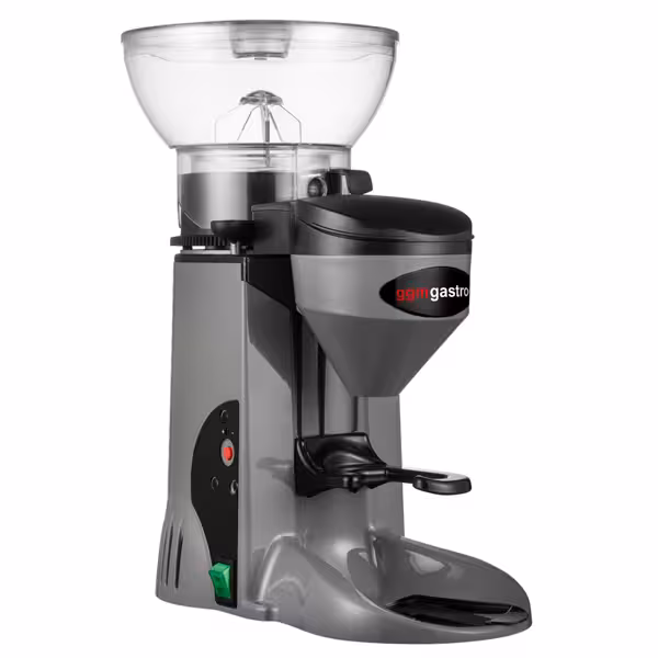 Kaffeemühle - 1kg - 77dB - Mit direkter Ausgabe - Grau