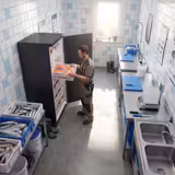 Congelatore di stoccaggio ECO - 600 litri - con 1 sportello e 11 cestelli - interno sportello in plastica - nero