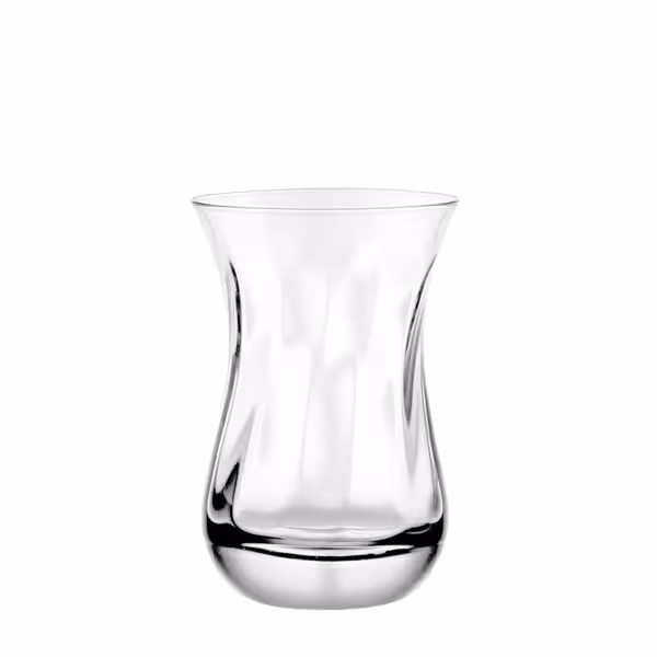 (72 pcs) Tea glass - AQUA - 160 ml - Clear