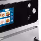 Four rapide - 3,5 kW - inox - incl. plaque à pizza, panier, plaque antiadhésive | Cuisson 80 % plus rapide