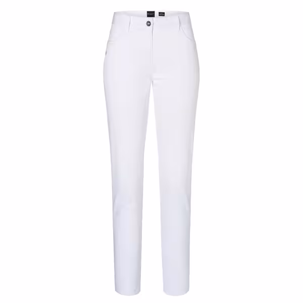 KARLOWSKY | Dames 5-zakken Broek - Wit - Maat: 34