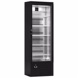 Drankenkoelkast - 600mm - 280L - 1 glasdeur - LED-interieurverlichting - zwart