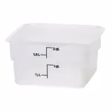 (6 pièces) CAMBRO | CAMSQUARES® – Récipient – 1,9 litre – transparent