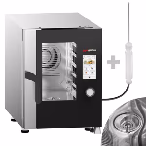 Combi-steamer KOMPAKT- Touch - 6x GN 1/1 - incl. washing system & temperature sensor