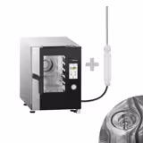 Four mixte électrique - Slim - Écran tactile - écran tactile (taille non précisée) - 6x GN 1/1 - avec système de lavage & sonde à cœur