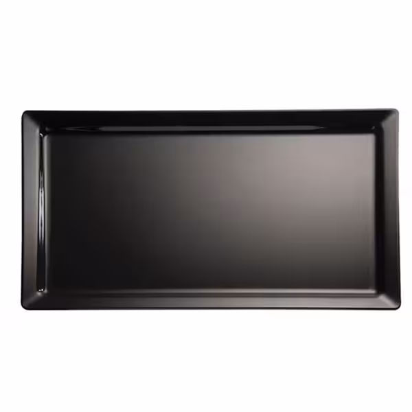 (6 قطع) لوح تقديم - PURE - ميلامين - GN 2/4 - 530x162mm - الارتفاع: 30mm - أبيض